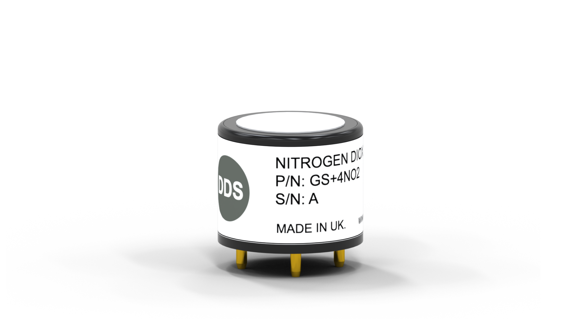 GS+4NO2-TH Nitrogen Dioxide (NO2) Sensor | Low humidity response