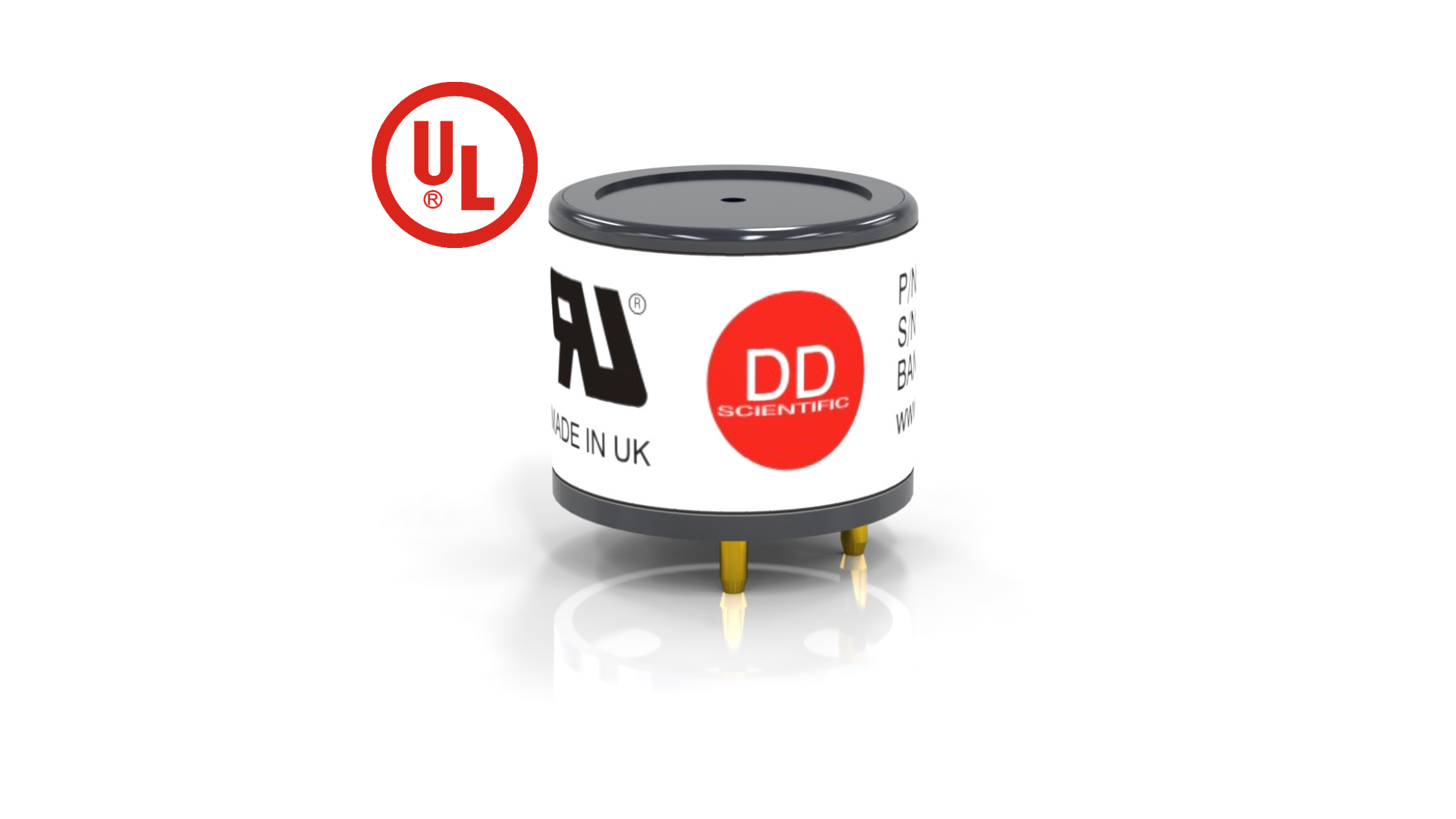 S+4 2ECOS Carbon Monoxide (CO) Sensor | UL2075, Ultra-low cost