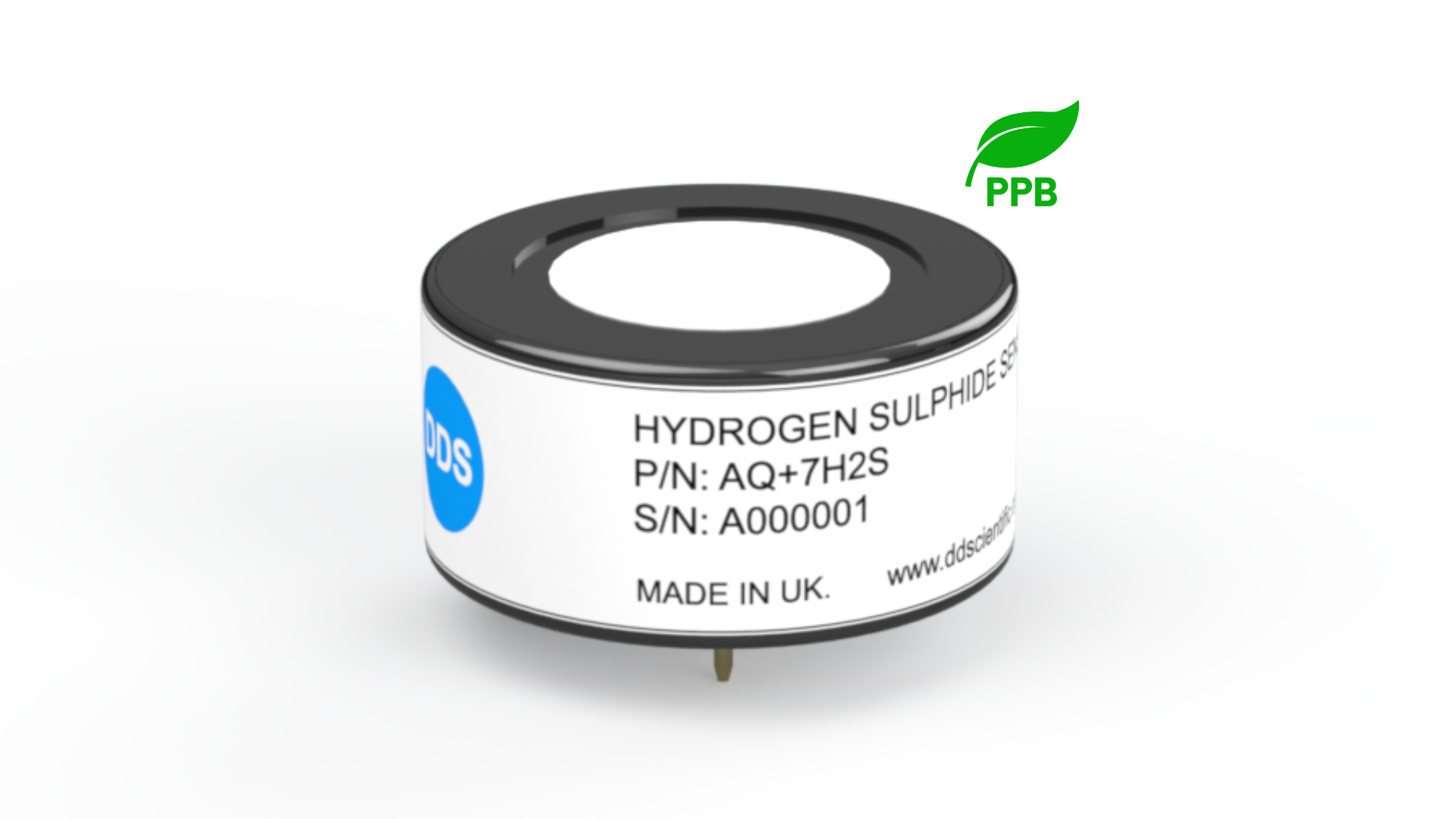 AQ+7H2S Hydrogen Sulphide (H2S) Sensor