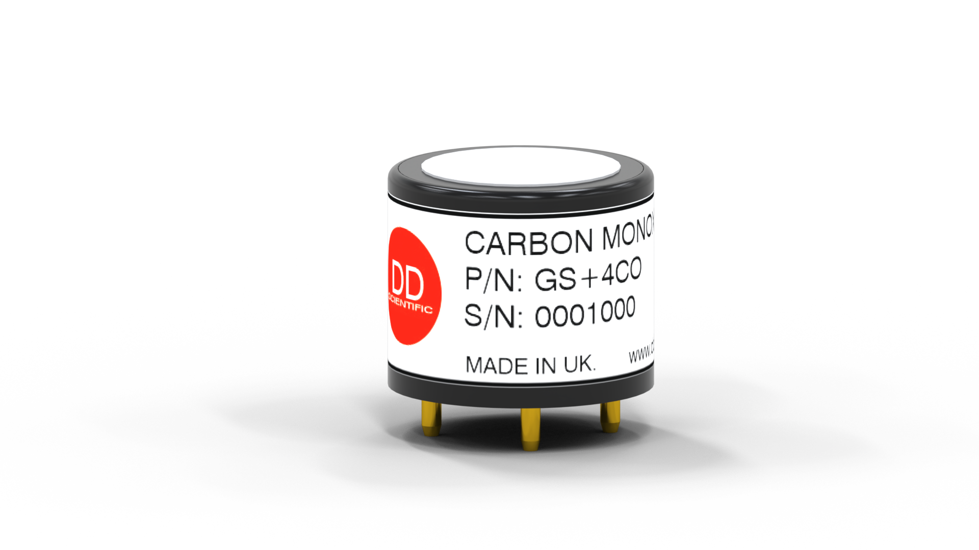 GS+A4COF-M Carbon Monoxide (CO) Sensor | Ultra-low H2 cross-sensitivity, high concentration / heavy filter