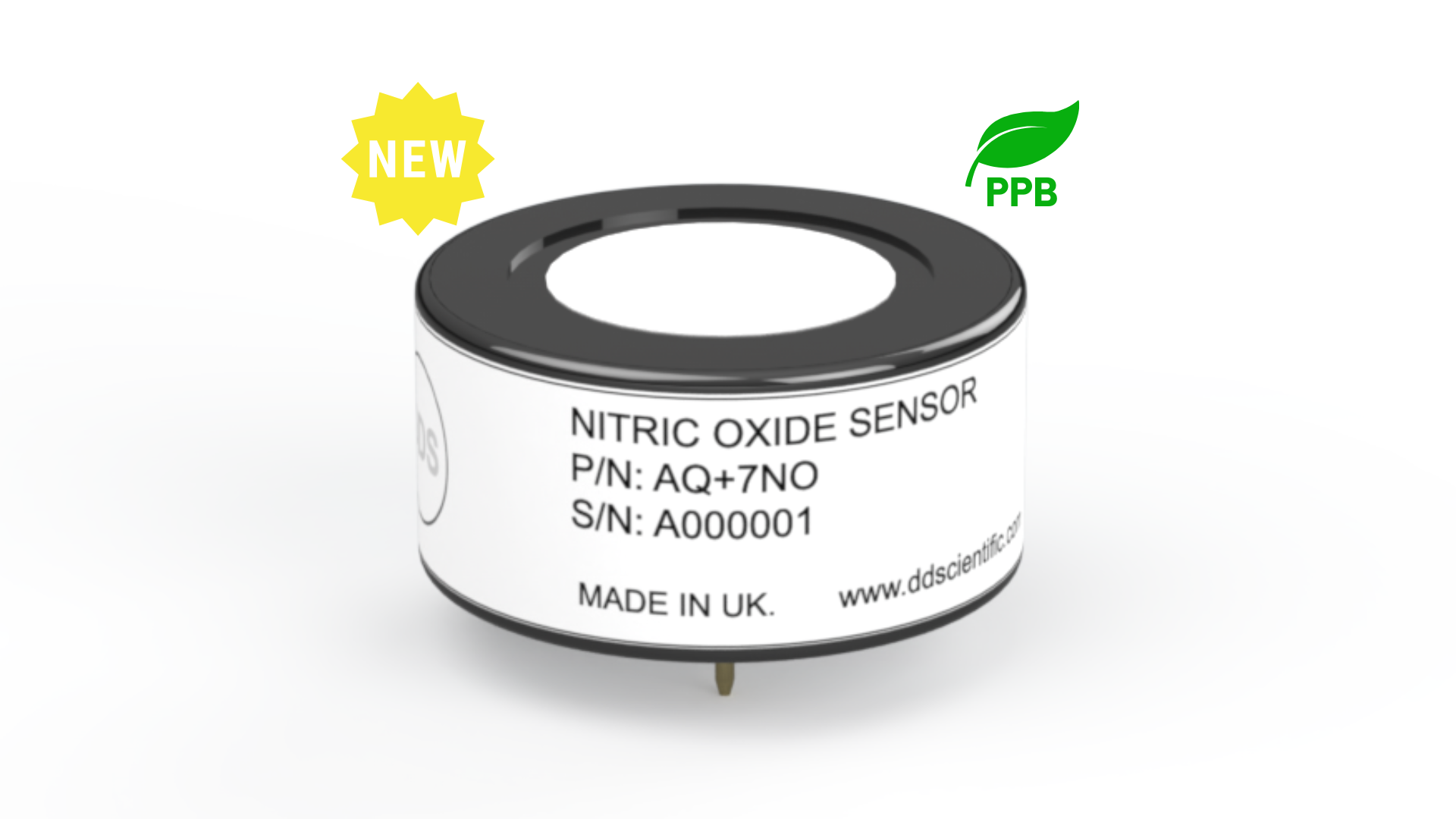 AQ+7NO Nitric Oxide (NO) Sensor |  Air quality specification, PPB