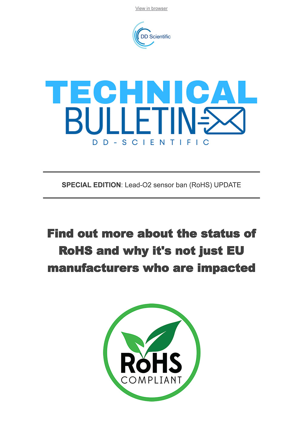 Technical bulletin thumbnail for August