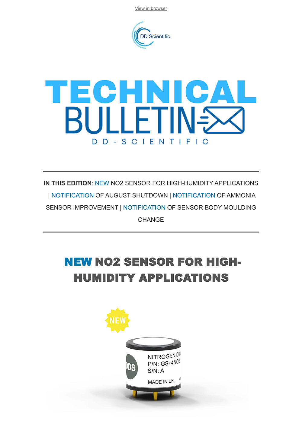 Technical bulletin thumbnail for July