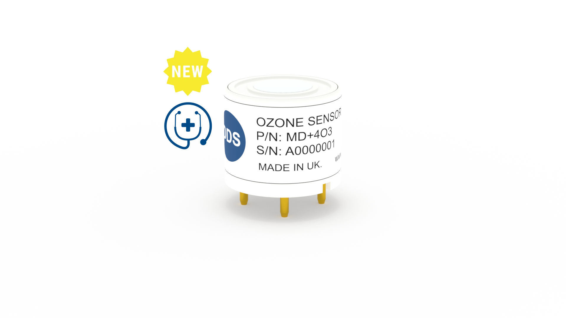 MD+4O3 Ozone (O3) Sensor | Medical
