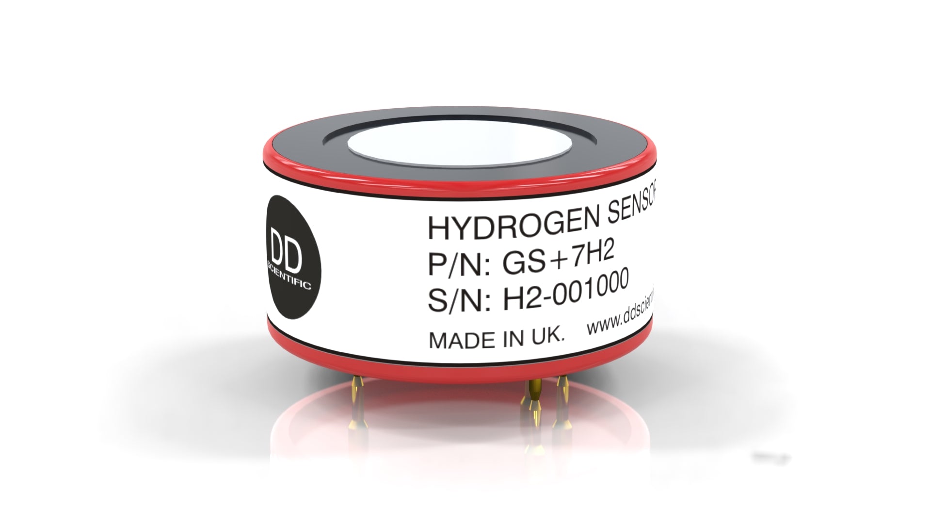 GS+7H2 Hydrogen (H2) Sensor | Low CO cross-sensitivity 