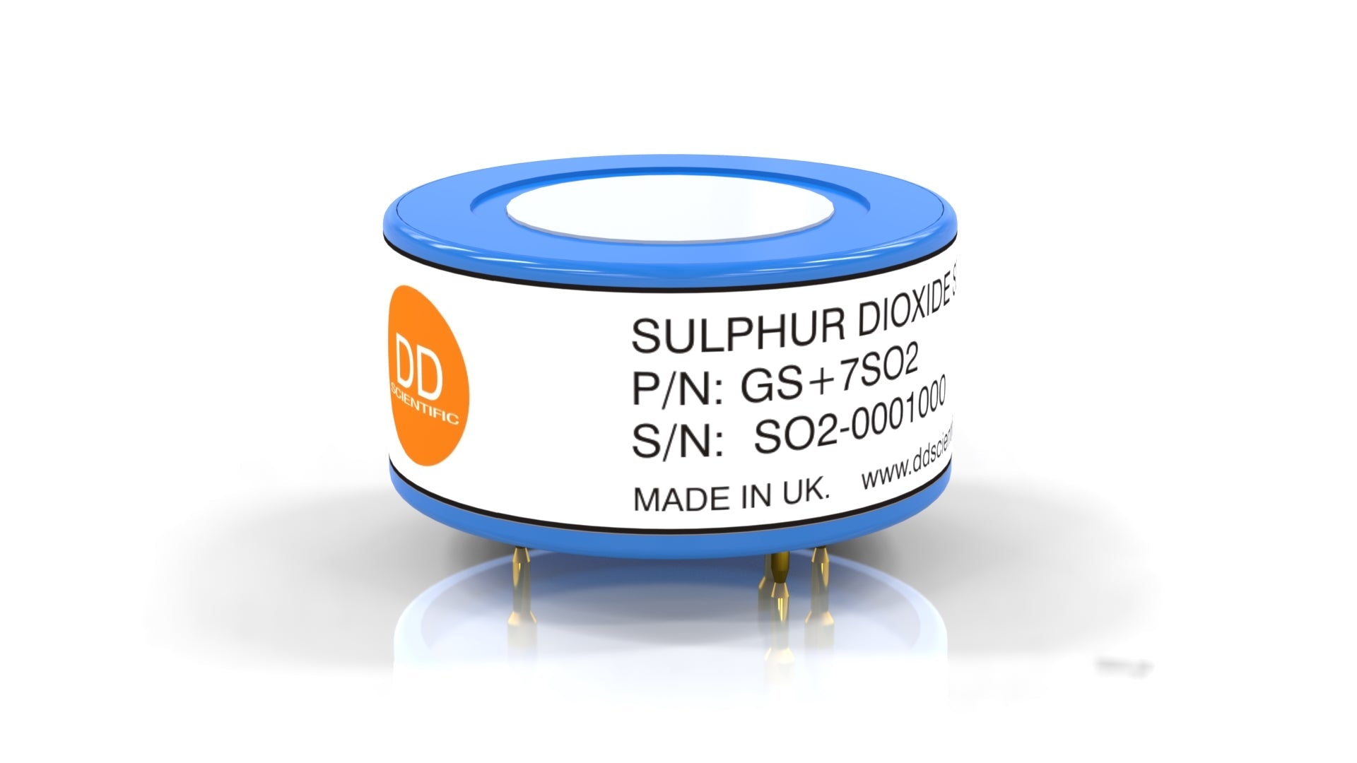 GS+7SO2-NF Sulphur Dioxide (SO2) Sensor | Unfiltered 