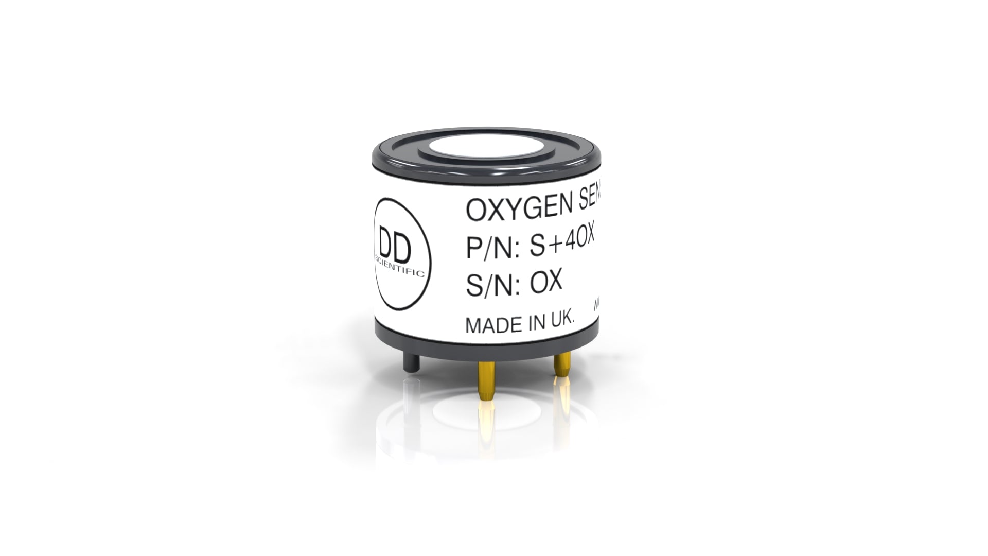 S+4OX3 Oxygen (O2) Sensor | Industrial specification, extended warranty