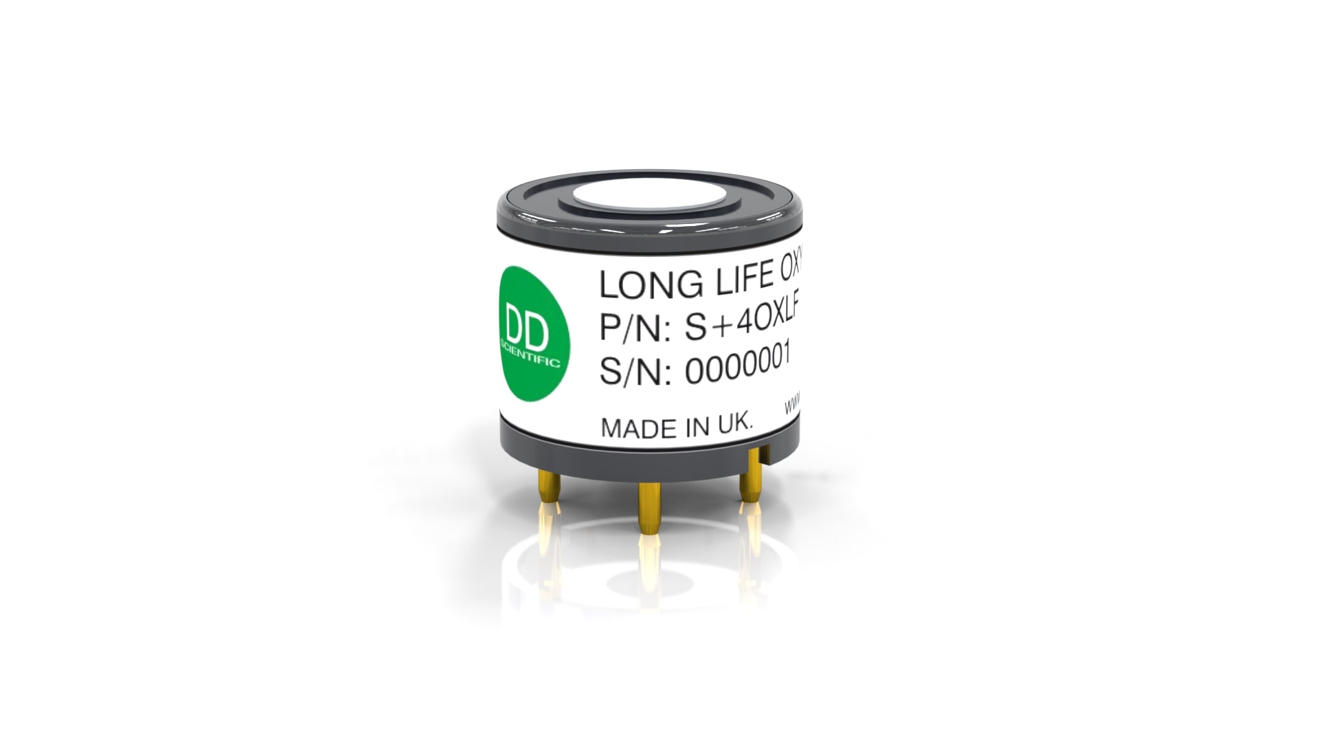 S+4OXLF Oxygen (O2) Sensor | Lead-free (RoHs), 5-year life