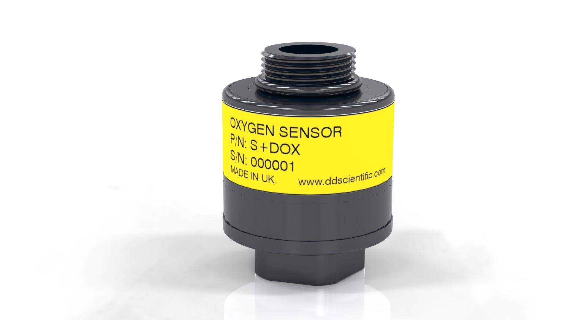 S+DOX Oxygen (O2) Sensor | Partial Pressure (0-100%), Double output, Diving gas specification